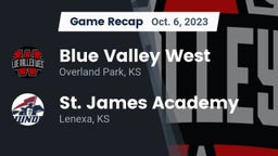 Recap: Blue Valley West  vs. St. James Academy  2023