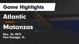 Atlantic  vs Matanzas  Game Highlights - Dec. 10, 2019