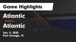 Atlantic  vs Atlantic  Game Highlights - Jan. 9, 2020