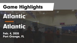 Atlantic  vs Atlantic  Game Highlights - Feb. 4, 2020