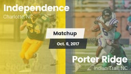 Matchup: Independence High vs. Porter Ridge  2017