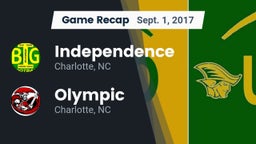 Recap: Independence  vs. Olympic  2017