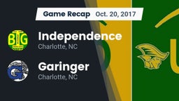 Recap: Independence  vs. Garinger  2017