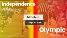 Matchup: Independence High vs. Olympic  2019