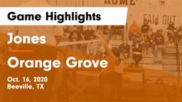 Jones  vs Orange Grove Game Highlights - Oct. 16, 2020