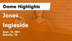 Jones  vs Ingleside  Game Highlights - Sept. 10, 2021