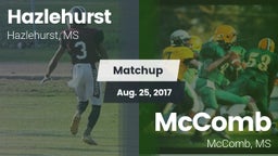 Matchup: Hazlehurst High vs. McComb  2017