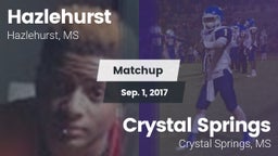 Matchup: Hazlehurst High vs. Crystal Springs  2017