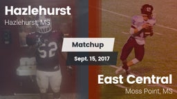 Matchup: Hazlehurst High vs. East Central  2017