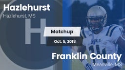 Matchup: Hazlehurst High vs. Franklin County  2018