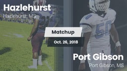Matchup: Hazlehurst High vs. Port Gibson  2018