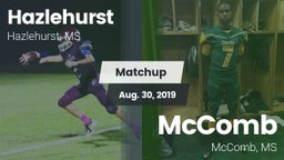 Matchup: Hazlehurst High vs. McComb  2019