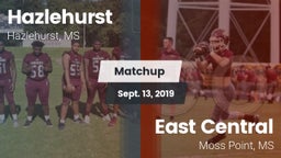 Matchup: Hazlehurst High vs. East Central  2019