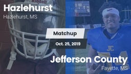 Matchup: Hazlehurst High vs. Jefferson County  2019