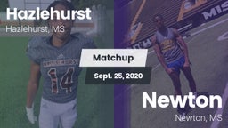 Matchup: Hazlehurst High vs. Newton  2020