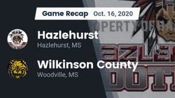 Recap: Hazlehurst  vs. Wilkinson County  2020