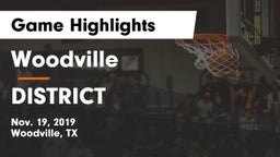 Woodville  vs DISTRICT Game Highlights - Nov. 19, 2019