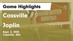 Cassville  vs Joplin  Game Highlights - Sept. 3, 2020
