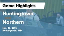 Huntingtown  vs Northern  Game Highlights - Jan. 13, 2023