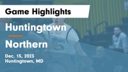 Huntingtown  vs Northern  Game Highlights - Dec. 15, 2023
