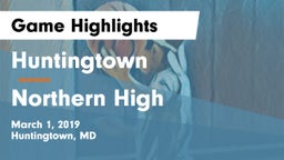 Huntingtown  vs Northern High Game Highlights - March 1, 2019