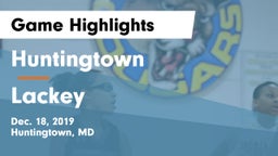 Huntingtown  vs Lackey  Game Highlights - Dec. 18, 2019