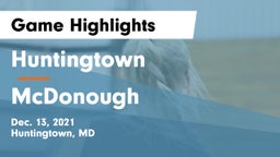 Huntingtown  vs McDonough  Game Highlights - Dec. 13, 2021