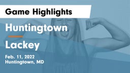 Huntingtown  vs Lackey  Game Highlights - Feb. 11, 2022