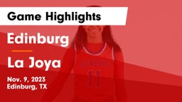 Edinburg  vs La Joya  Game Highlights - Nov. 9, 2023