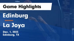 Edinburg  vs La Joya  Game Highlights - Dec. 1, 2023