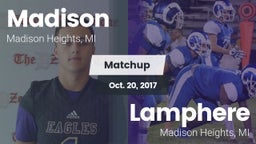 Matchup: Madison vs. Lamphere  2017