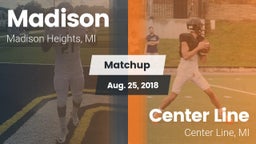 Matchup: Madison vs. Center Line  2018