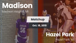 Matchup: Madison vs. Hazel Park  2019