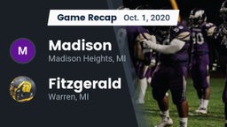Recap: Madison vs. Fitzgerald  2020