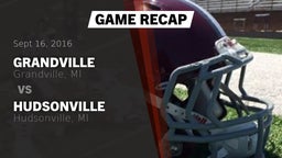 Recap: Grandville  vs. Hudsonville  2016