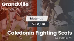 Matchup: Grandville High vs. Caledonia Fighting Scots 2017