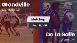Matchup: Grandville High vs. De La Salle  2018