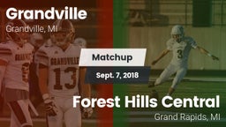 Matchup: Grandville High vs. Forest Hills Central  2018