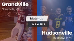Matchup: Grandville High vs. Hudsonville  2019