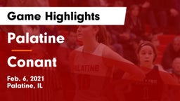 Palatine  vs Conant  Game Highlights - Feb. 6, 2021