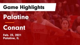 Palatine  vs Conant  Game Highlights - Feb. 23, 2021