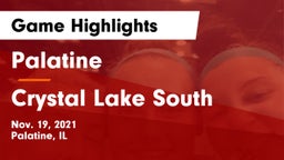 Palatine  vs Crystal Lake South  Game Highlights - Nov. 19, 2021
