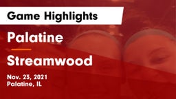 Palatine  vs Streamwood  Game Highlights - Nov. 23, 2021