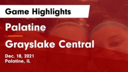 Palatine  vs Grayslake Central  Game Highlights - Dec. 18, 2021