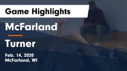 McFarland  vs Turner  Game Highlights - Feb. 14, 2020