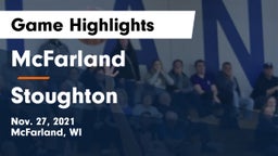 McFarland  vs Stoughton  Game Highlights - Nov. 27, 2021