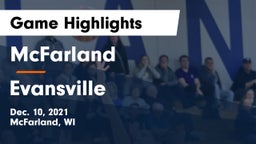 McFarland  vs Evansville  Game Highlights - Dec. 10, 2021