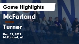 McFarland  vs Turner  Game Highlights - Dec. 21, 2021