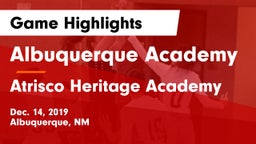 Albuquerque Academy  vs Atrisco Heritage Academy  Game Highlights - Dec. 14, 2019