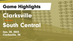 Clarksville  vs South Central  Game Highlights - Jan. 28, 2023